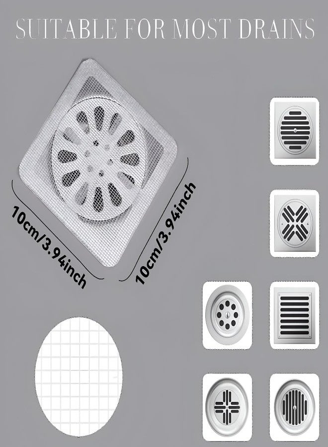 Oblivion Bathroom Drain Cover 4 × 4 Inch - Strong Adhesive Waterproof Mesh Cover Patch - Sticky Wire Repair Screen for Drain & Vent - DIY Hole Repair Net for Kitchen, Bathroom & Home Use (Pack of 30) - Image 4